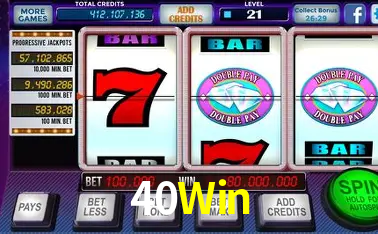 Descubra o Mundo do Cassino Online com 40Win